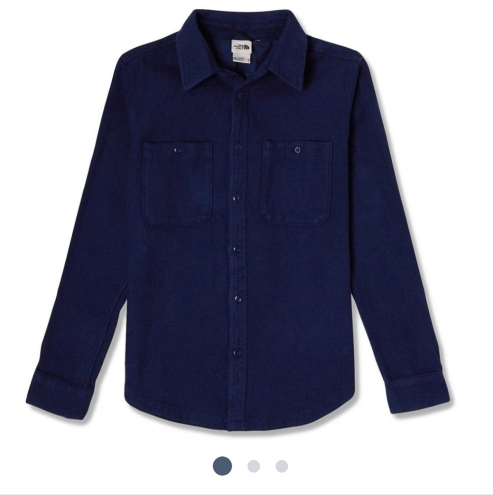 The North Face Valley Twill Flannel Shirt - Picture 1 of 4